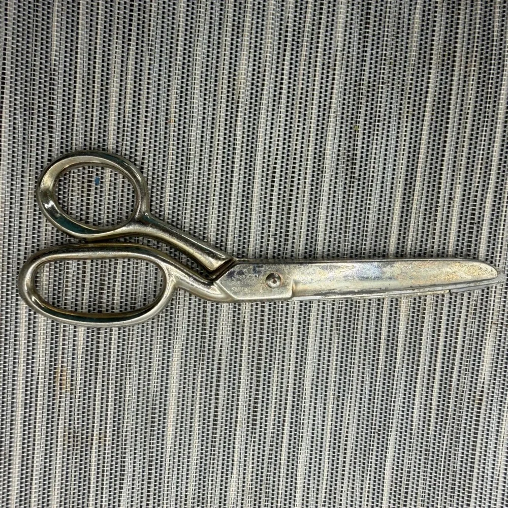 Richards of Sheffield Golden Age Rustless Tailor Shears Vintage England Steel